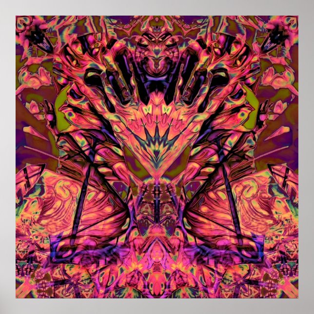 Póster Trippy Garland (Frente)