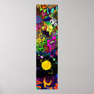 Póster Trippy Sky