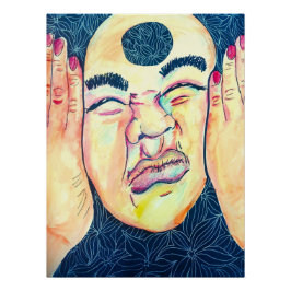 Póster Trippy Whimsical Surreal Art | Stuck