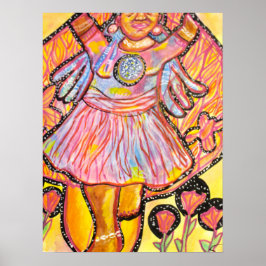 Póster Trippy Whimsical Surreal Poster| Embrace the Li