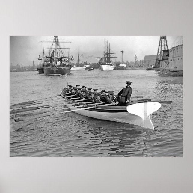 Póster Tripulación de barcos (Frente)