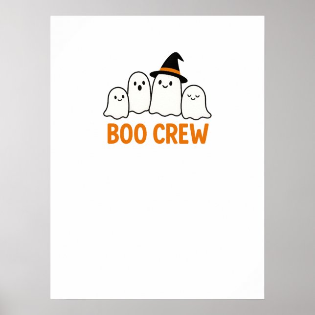 Póster Tripulación de Boo (Frente)
