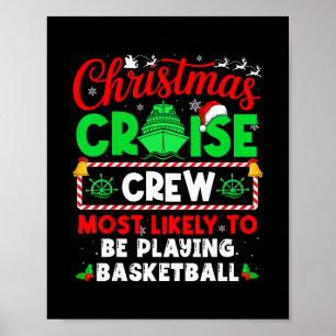 Póster Tripulación de crucero de Navidad con más probabil