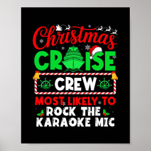 Póster Tripulación de crucero de Navidad con más probabil