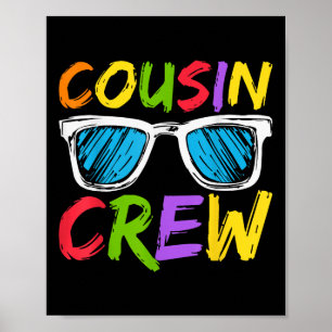 Póster Tripulación de Primos Familia Combinación Primos N
