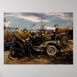 Póster Tripulación del Jeep de Woody