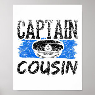 Póster Tripulación del yate del capitán primo Barco
