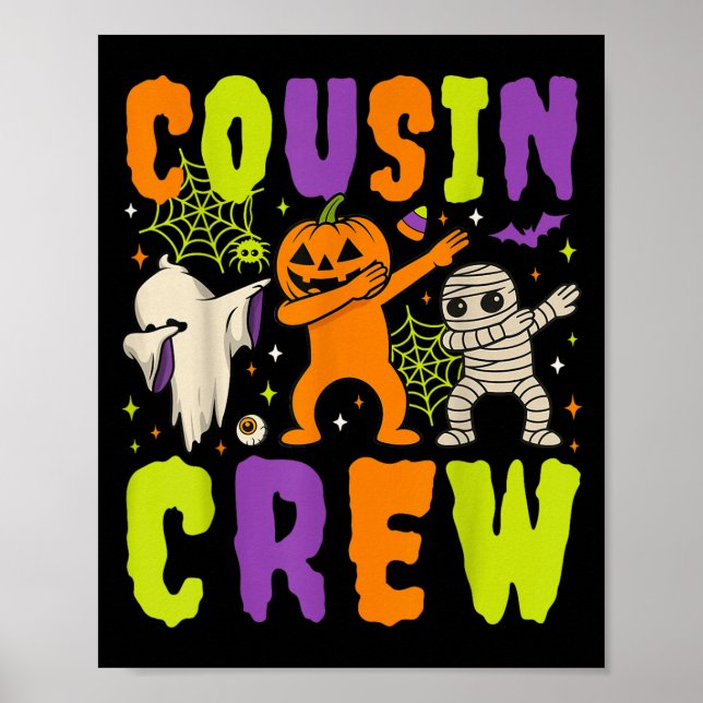 Póster Tripulante Dab de Halloween Primo 2025 (Frente)