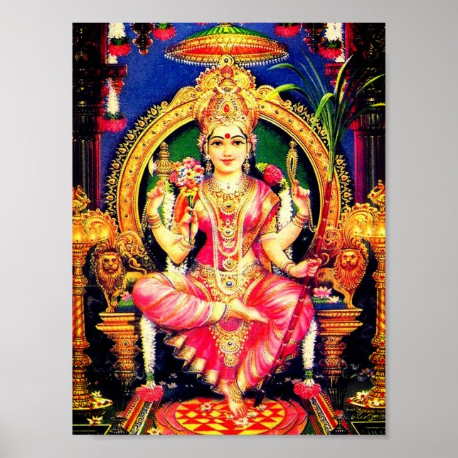 Póster Tripura Sundari (Lalita) (Frente)