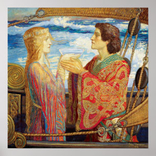 Póster Tristan and Isolde, c. 1912 por John Duncan