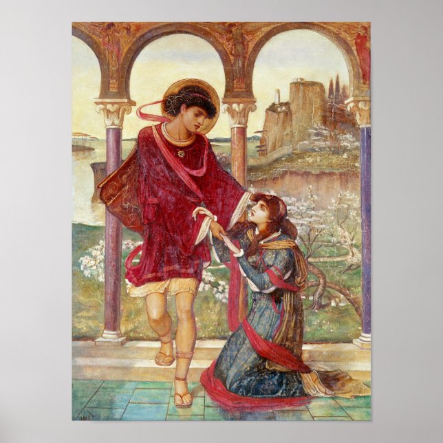 Póster Tristán e Iseult, 1876 (Frente)