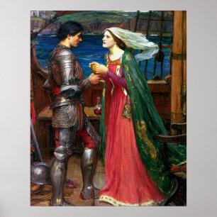 Póster Tristán e Isolda, c. 1916 por John Waterhouse
