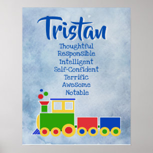 Póster Tristan Name Poster