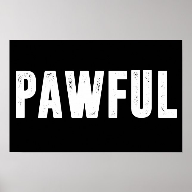 Póster Triste (Frente)