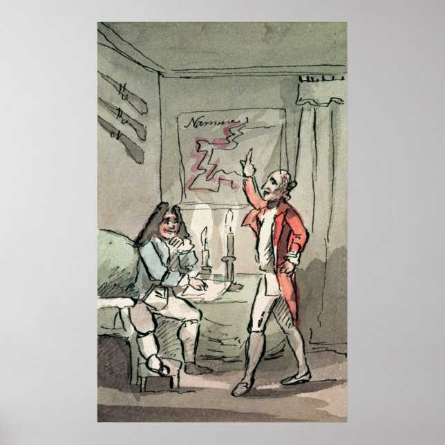 Póster Tristram Shandy, 1786 (Frente)
