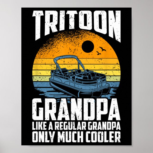 Póster Tritooning Grandpa (Frente)