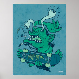 Póster Triturador (color tamizado)