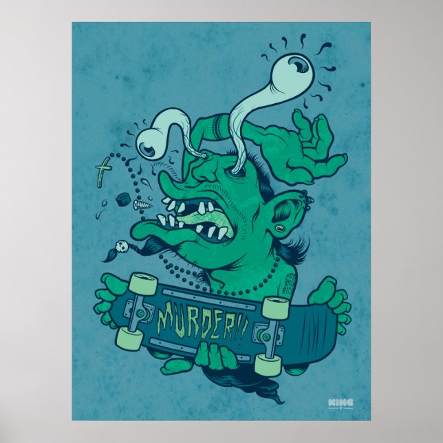 Póster Triturador (color tamizado) (Frente)