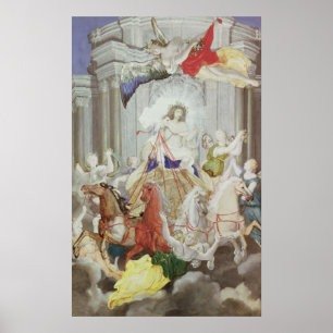 Póster Triumph de rey Louis XIV de Francia