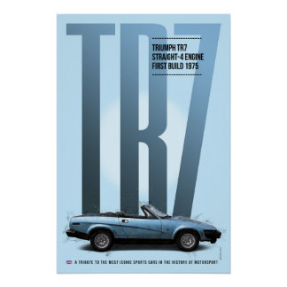 Póster Triumph TR7