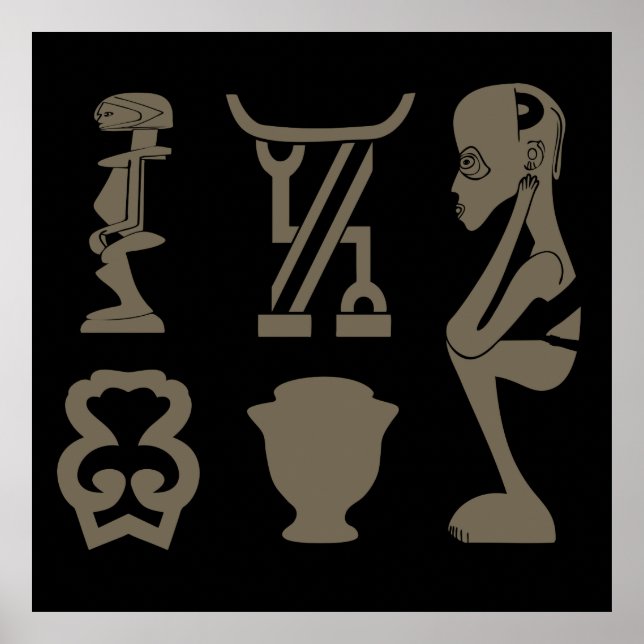 Póster Triunfo africano (Frente)