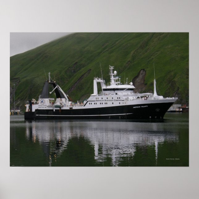 Póster Triunfo americano, vendedor de fábrica (Frente)