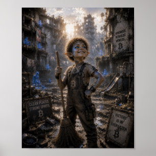 Póster Triunfo / Conserje / Patios del edificio