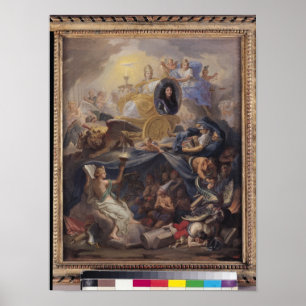 Póster Triunfo de la religión, 1686