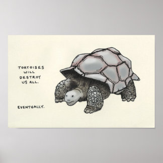 Póster trivialidad tortoise