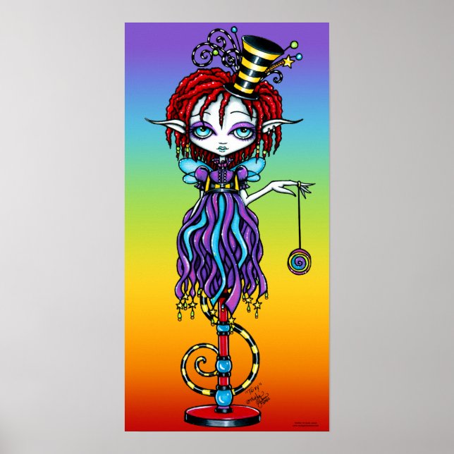 Póster Trixy Pixie Stick Sideshow Circus Fairy Poster (Frente)
