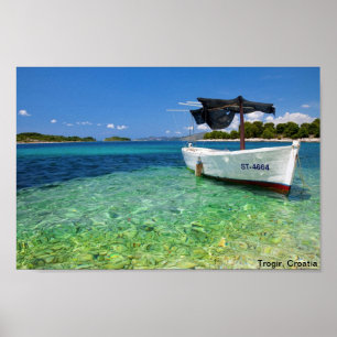 Póster Trogir, Croacia