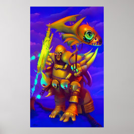 Póster Troglymight - Ken Gage Art