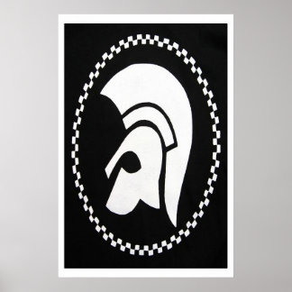 Póster trojan records poster