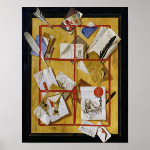 Póster Trompe l'Oeil