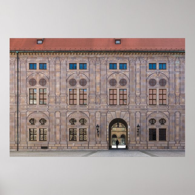 Póster Trompe l'oeil Alemania (Frente)