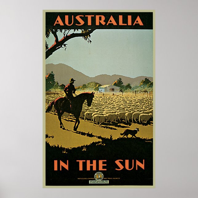 Póster Trompf Australia Al Sol (Frente)