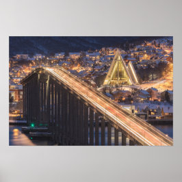 Póster Tromso de Noruega