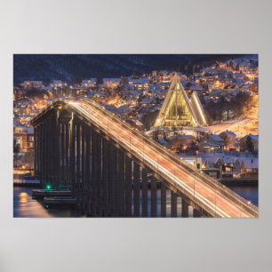 Póster Tromso de Noruega