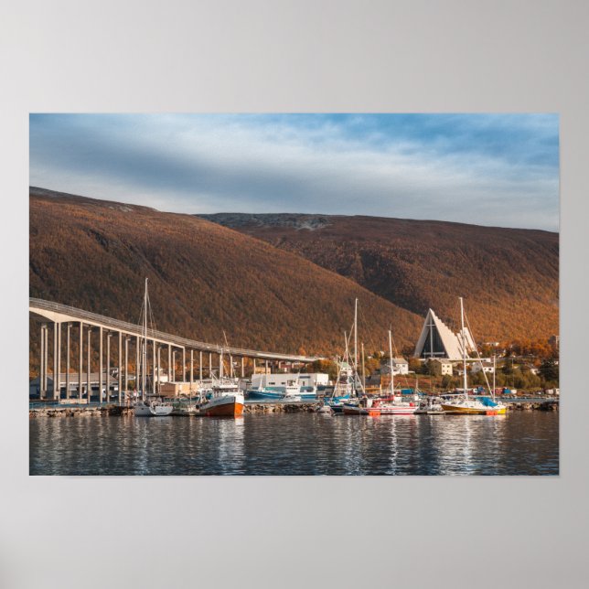 Póster Tromso Norte de Noruega (Frente)