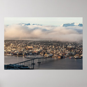 Póster Tromso Noruega