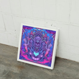 Póster Trono de cráneo