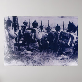 Póster Tropas alemanas