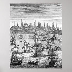 Póster Tropas que llevan de la escuadrilla inglesa