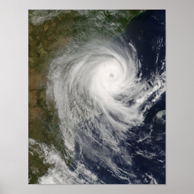 Póster Tropical Cyclone Favio over Mozambique (Frente)