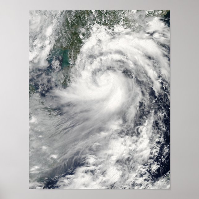 Póster Tropical Storm Chanthu (Frente)