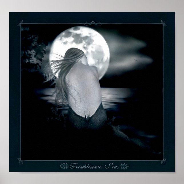 Póster Troublesome Seas (Frente)