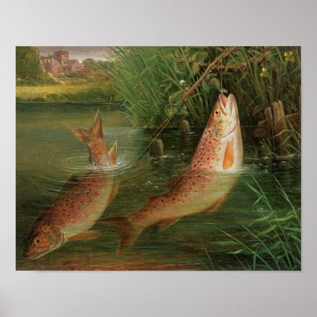 Póster Trout en Winchester (Frente)