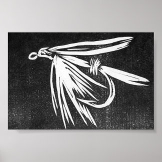 Póster Trout Fly Poster
