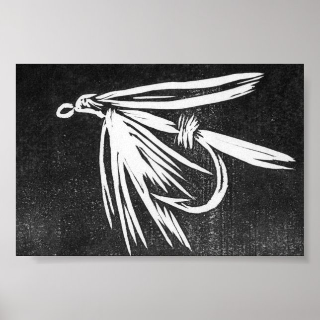Póster Trout Fly Poster (Frente)