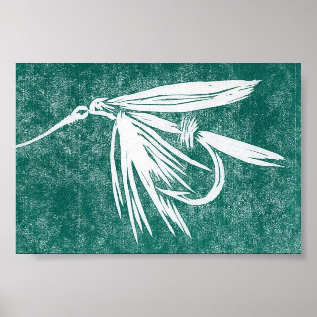 Póster Trout Fly Poster (Frente)